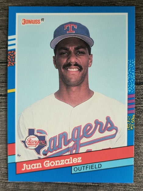 1991 Donruss #371 Juan Gonzalez