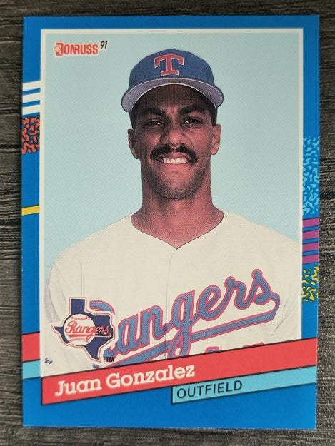 1991 Donruss #371 Juan Gonzalez