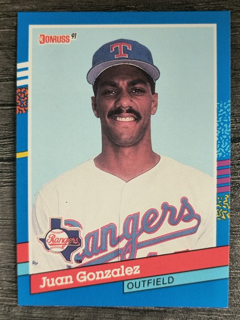 1991 Donruss #371 Juan Gonzalez