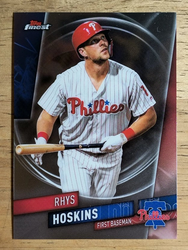 2019 Finest #30 Rhys Hoskins
