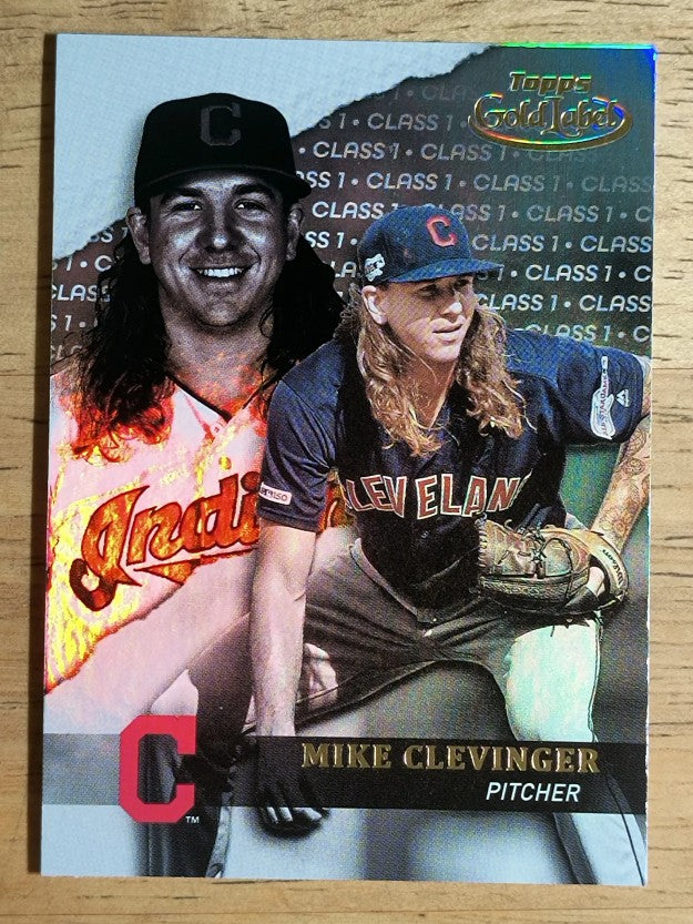 2020 Topps Gold Label Class 1 #34 Mike Clevinger