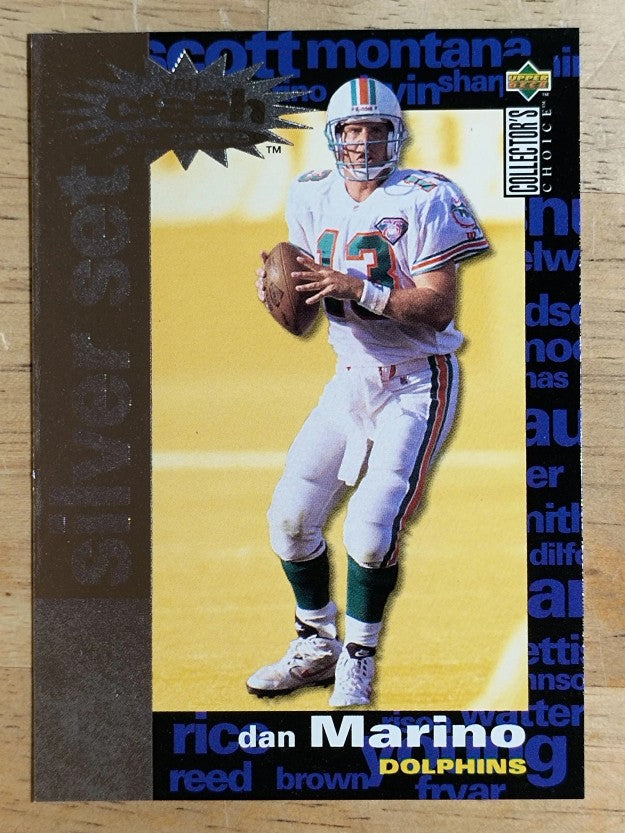 1995 Collector's Choice Crash The Game Silver Redemption #C1 Dan Marino