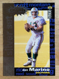 1995 Collector's Choice Crash The Game Silver Redemption #C1 Dan Marino