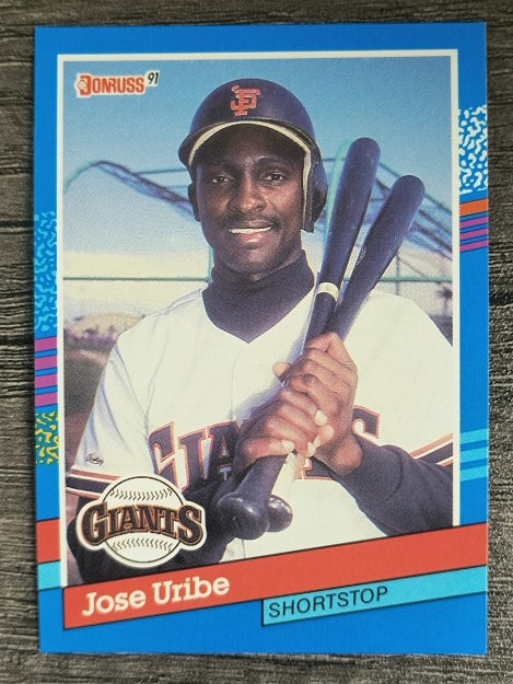 1991 Donruss #375 Jose Uribe