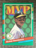 1991 Donruss #387 Rickey Henderson MVP