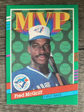 1991 Donruss #389 Fred McGriff MVP