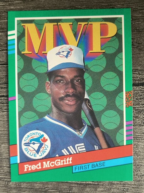 1991 Donruss #389 Fred McGriff MVP