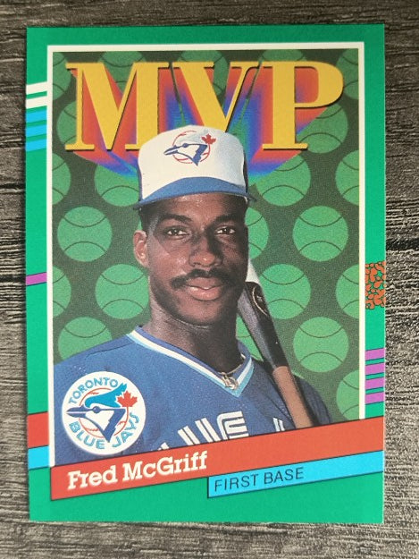 1991 Donruss #389 Fred McGriff MVP