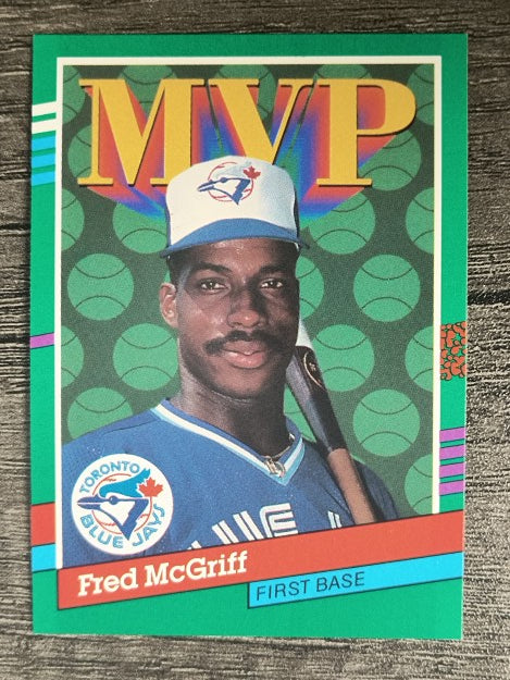 1991 Donruss #389 Fred McGriff MVP