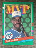 1991 Donruss #389 Fred McGriff MVP