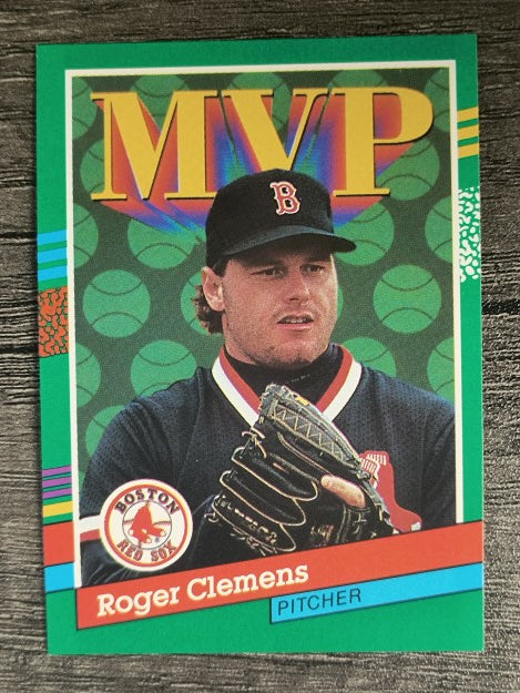 1991 Donruss #395 Roger Clemens MVP