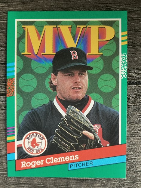1991 Donruss #395 Roger Clemens MVP