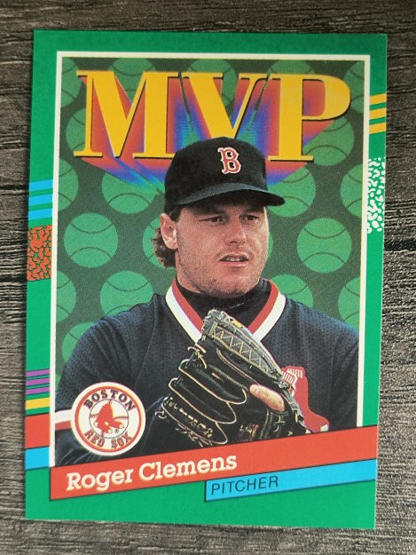 1991 Donruss #395 Roger Clemens MVP
