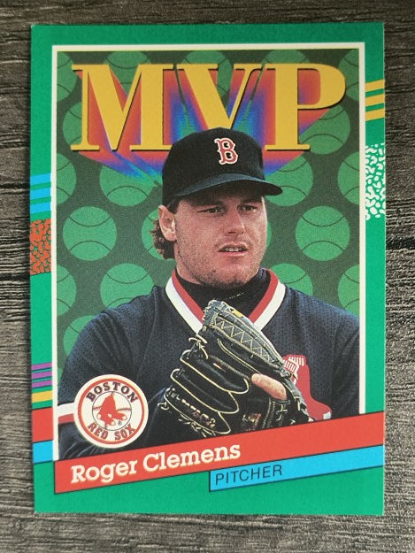 1991 Donruss #395 Roger Clemens MVP
