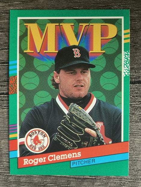 1991 Donruss #395 Roger Clemens MVP