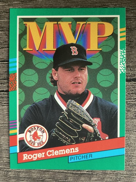 1991 Donruss #395 Roger Clemens MVP