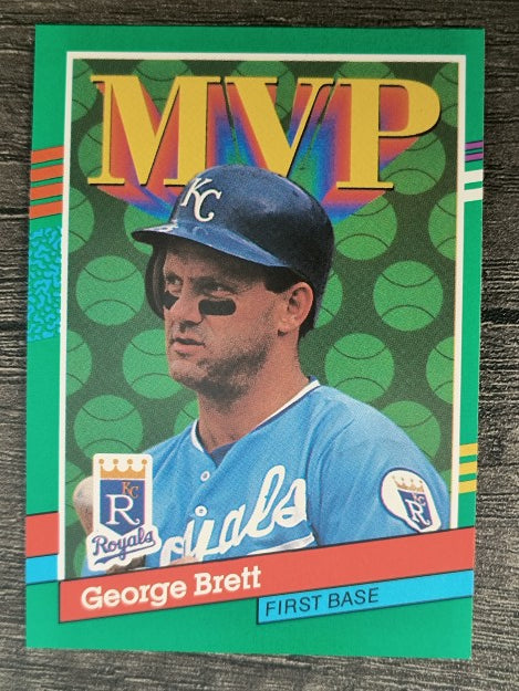 1991 Donruss #396 George Brett MVP
