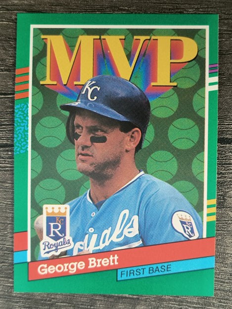 1991 Donruss #396 George Brett MVP