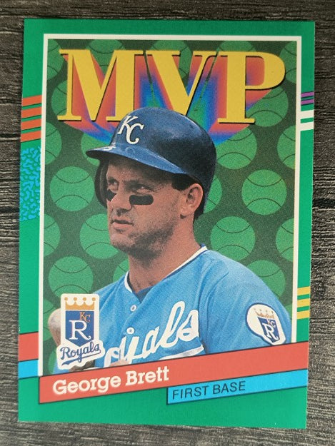 1991 Donruss #396 George Brett MVP