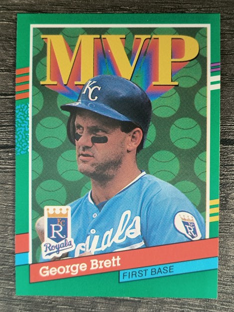 1991 Donruss #396 George Brett MVP