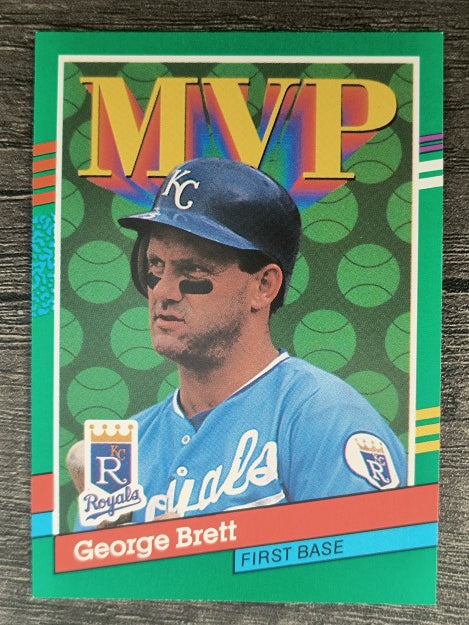 1991 Donruss #396 George Brett MVP