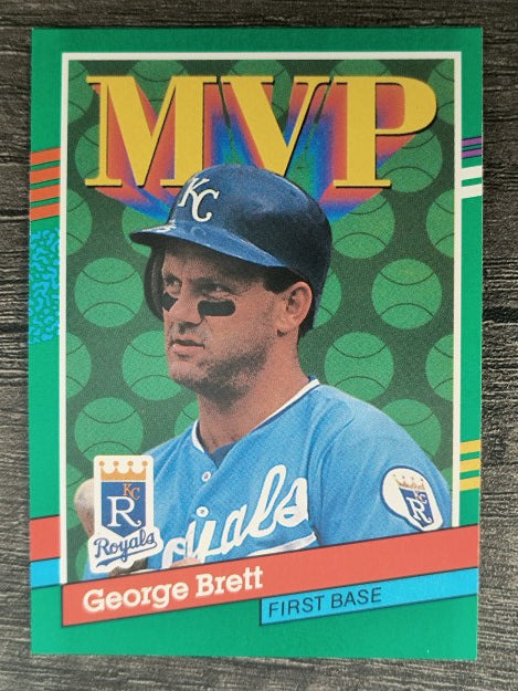 1991 Donruss #396 George Brett MVP