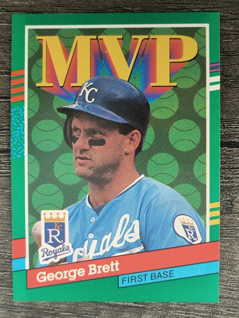 1991 Donruss #396 George Brett MVP