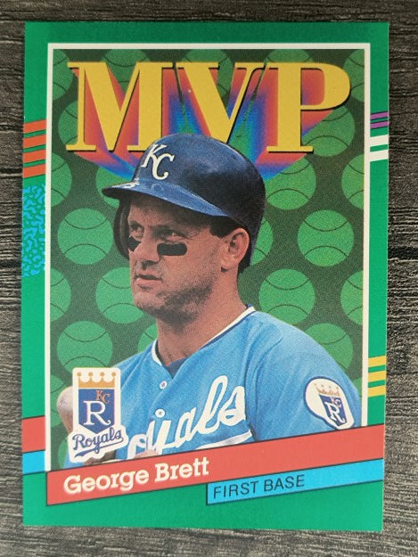 1991 Donruss #396 George Brett MVP