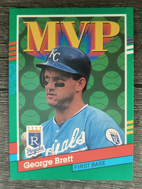 1991 Donruss #396 George Brett MVP
