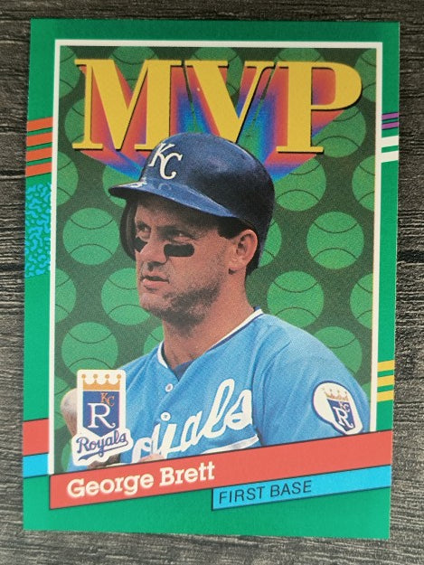 1991 Donruss #396 George Brett MVP