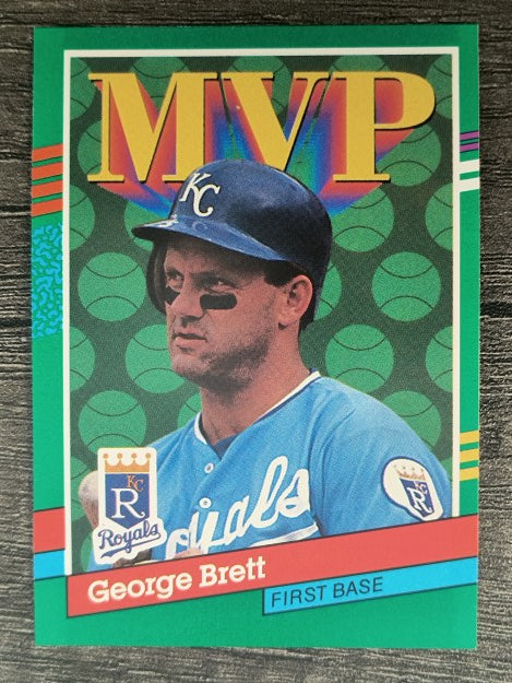 1991 Donruss #396 George Brett MVP