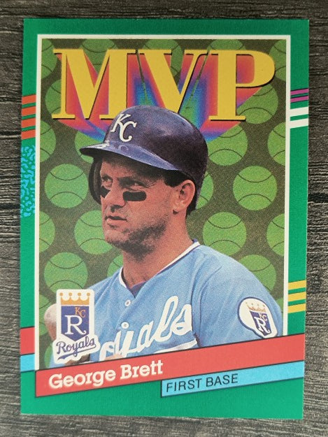 1991 Donruss #396 George Brett MVP