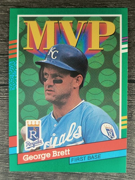 1991 Donruss #396 George Brett MVP