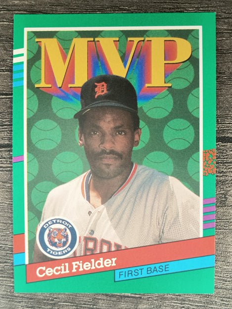 1991 Donruss #397 Cecil Fielder MVP