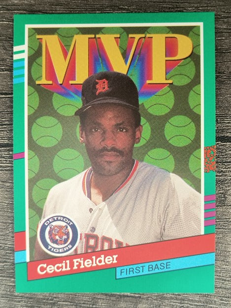 1991 Donruss #397 Cecil Fielder MVP