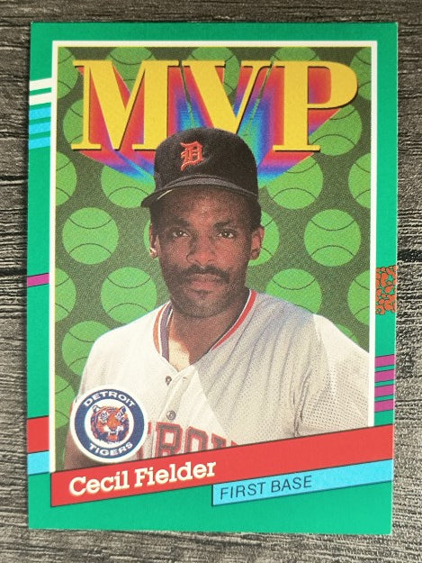 1991 Donruss #397 Cecil Fielder MVP