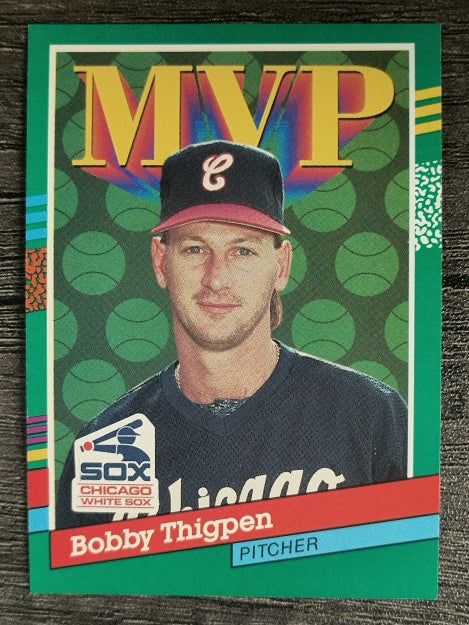 1991 Donruss #399 Bobby Thigpen MVP