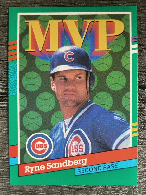 1991 Donruss #404 Ryne Sandberg MVP