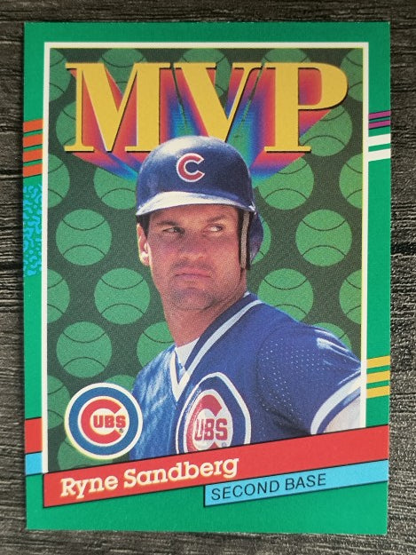1991 Donruss #404 Ryne Sandberg MVP