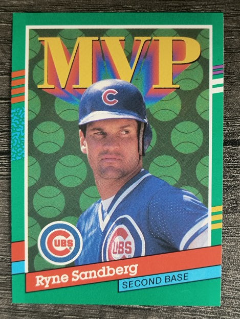 1991 Donruss #404 Ryne Sandberg MVP