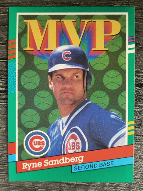 1991 Donruss #404 Ryne Sandberg MVP