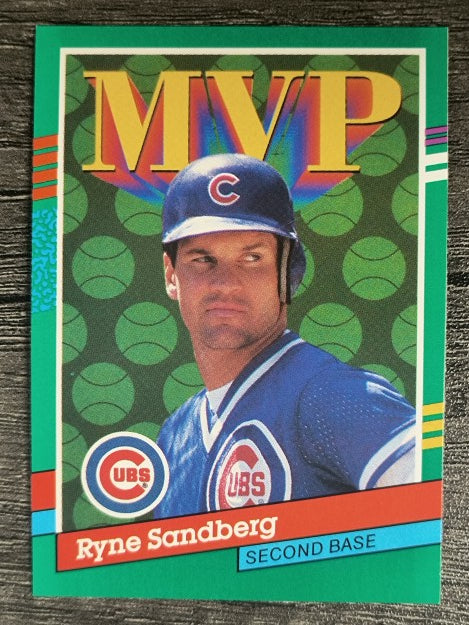 1991 Donruss #404 Ryne Sandberg MVP