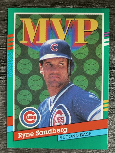 1991 Donruss #404 Ryne Sandberg MVP
