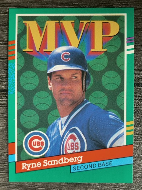 1991 Donruss #404 Ryne Sandberg MVP
