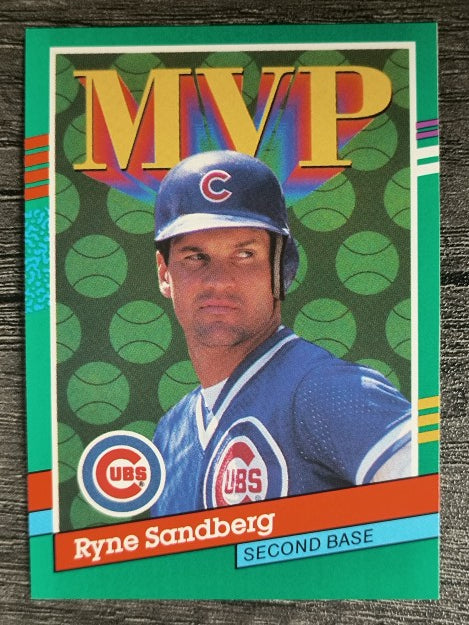 1991 Donruss #404 Ryne Sandberg MVP