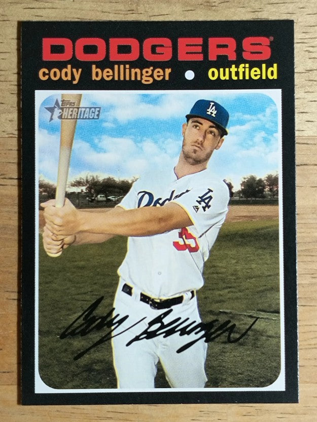 2020 Topps Heritage #257 Cody Bellinger