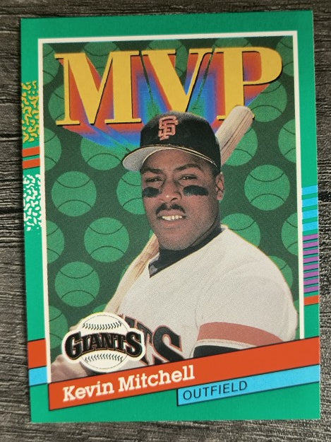 1991 Donruss #407 Kevin Mitchell MVP