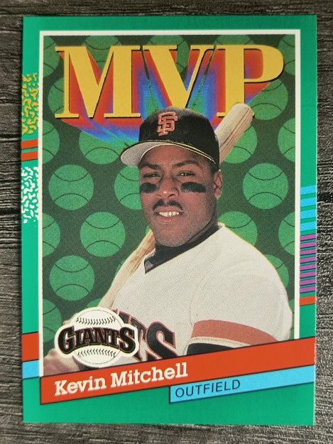 1991 Donruss #407 Kevin Mitchell MVP