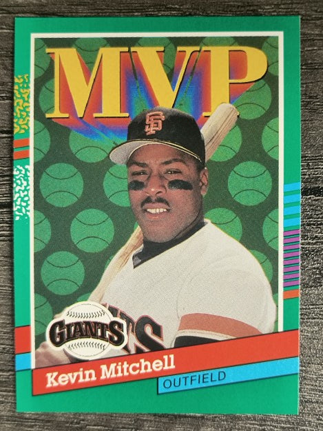 1991 Donruss #407 Kevin Mitchell MVP