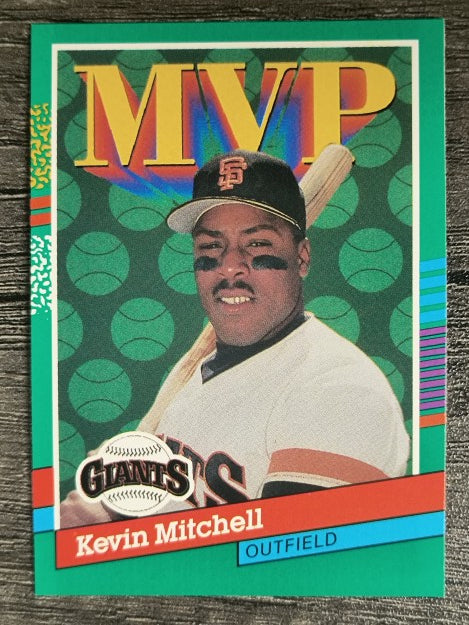 1991 Donruss #407 Kevin Mitchell MVP